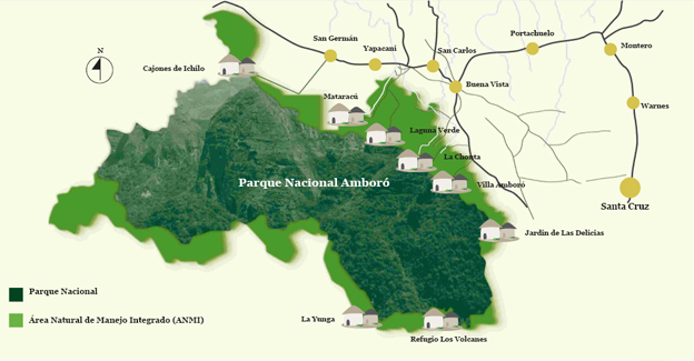 Mapa Integral Parque Amboro
