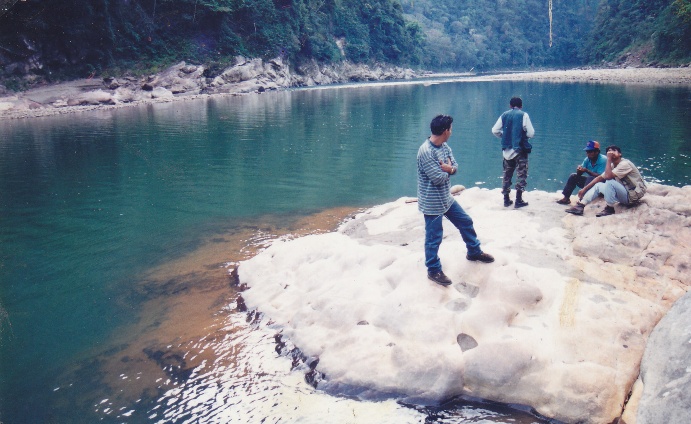 Amboro National park Ichilo  River